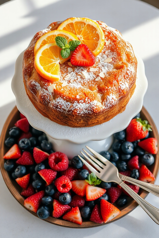 almond cake baking instructions