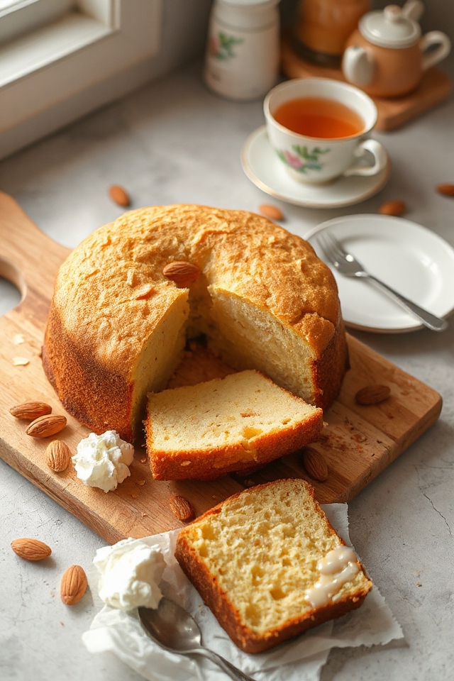 almond infused pound cake recipe