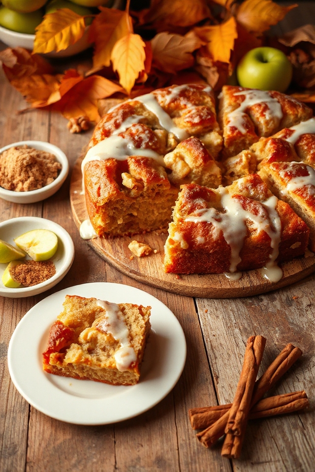 apple fritter cake recipe