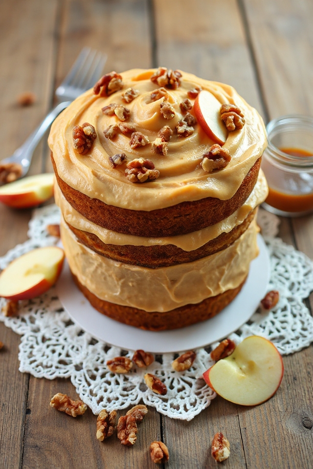 apple walnut cake recipe