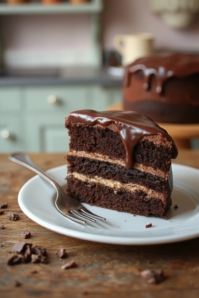 bake a moist chocolate cake