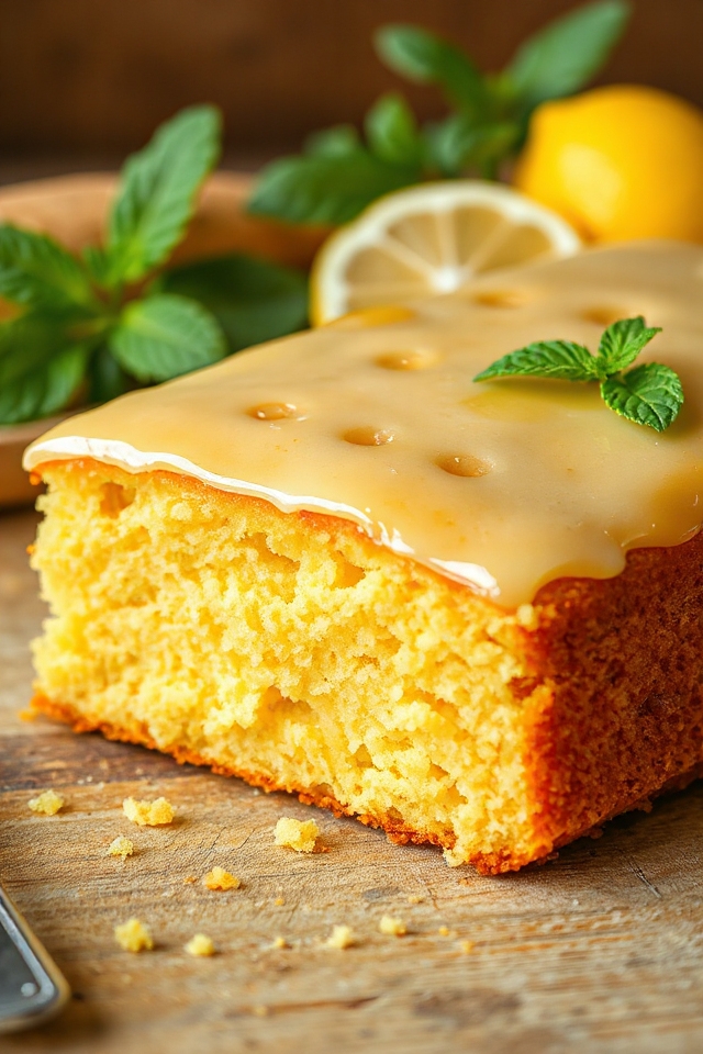 bake poke glaze enjoy