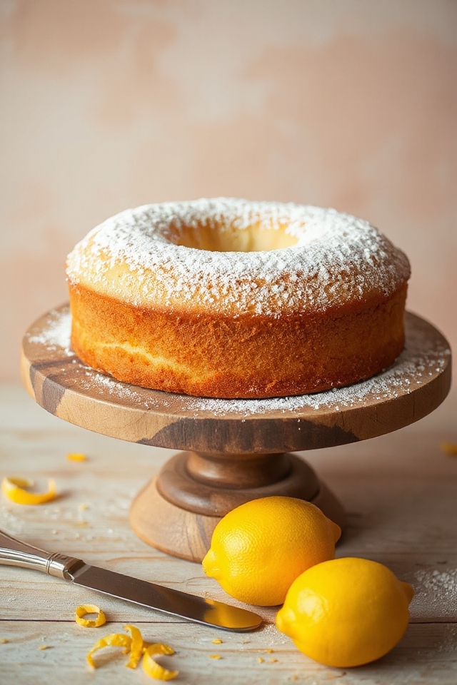 baking a delightful sand cake