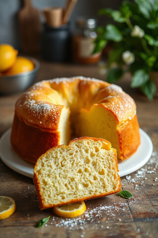 baking a delightful yogurt cake