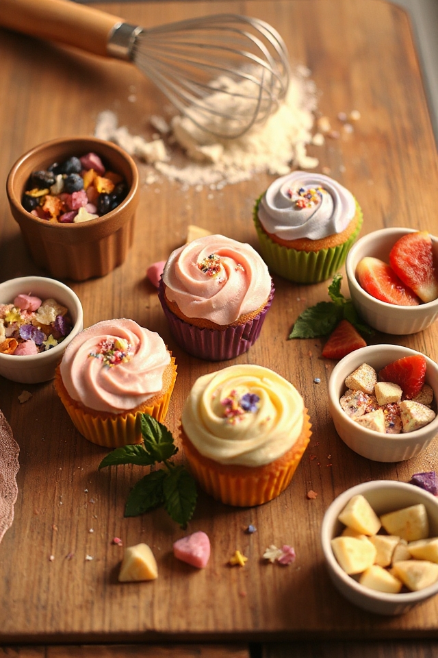 baking delightful fairy cakes