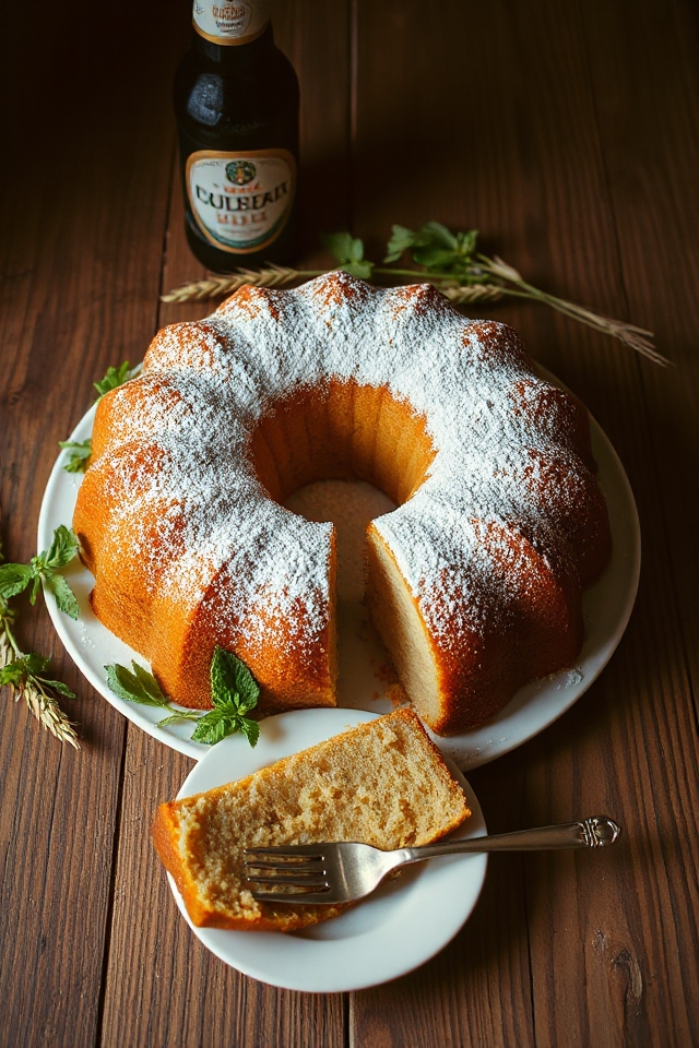 beer infused dessert recipe