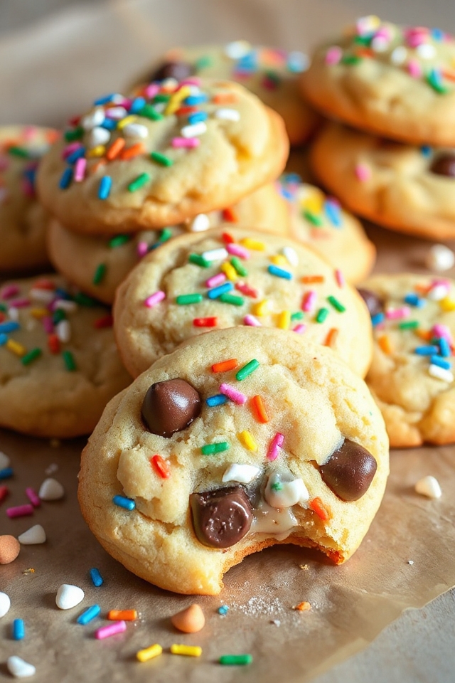 birthday cake cookie recipe