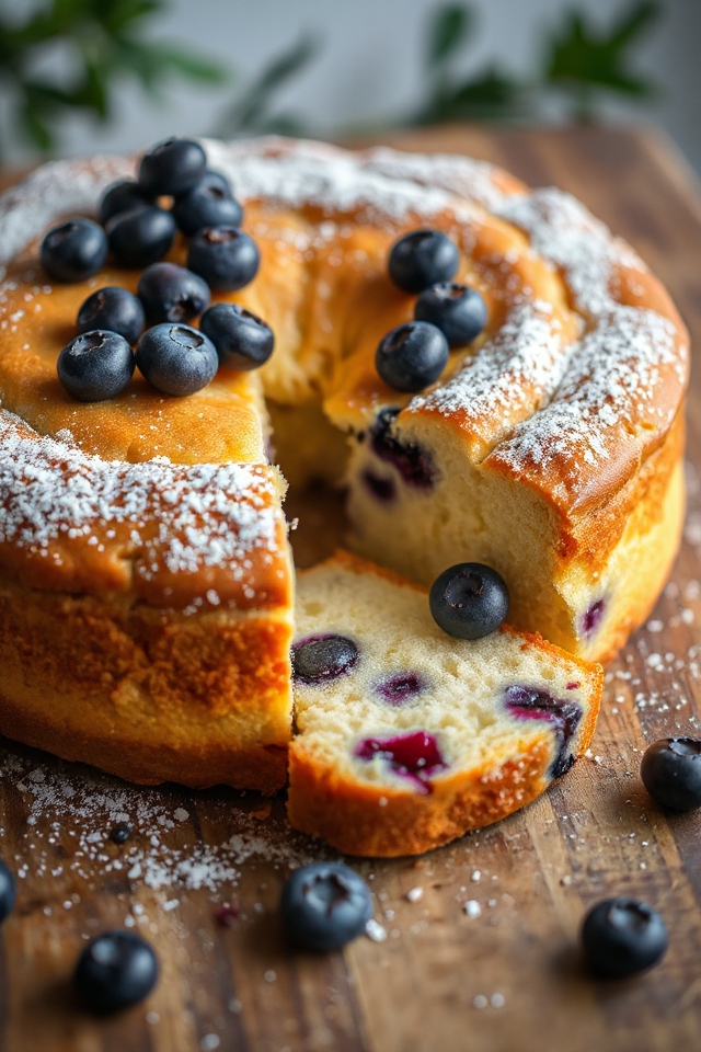 blueberry cake baking guide