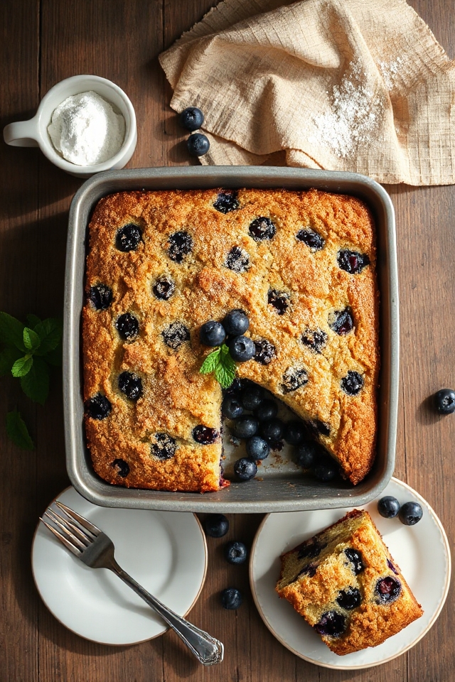 blueberry crumb cake recipe