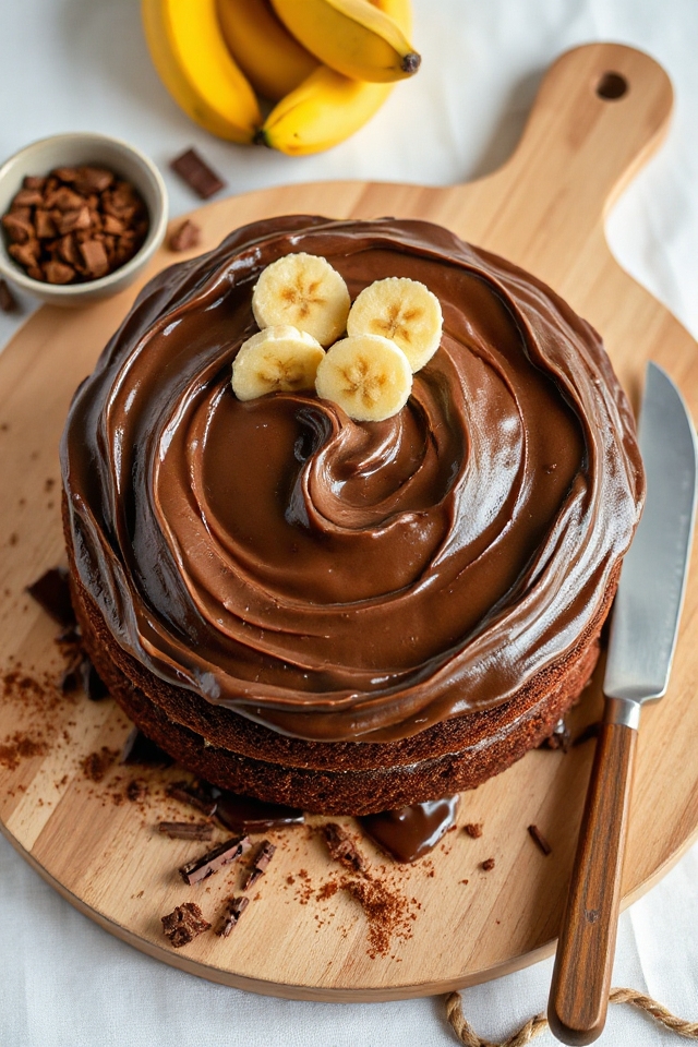 chocolate banana cake recipe