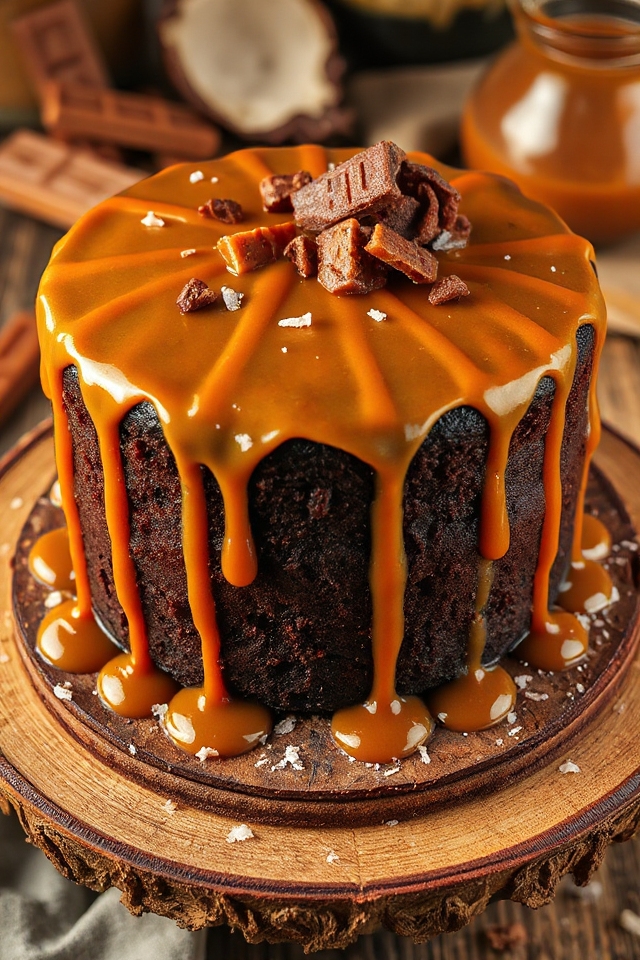 chocolate caramel dessert recipe