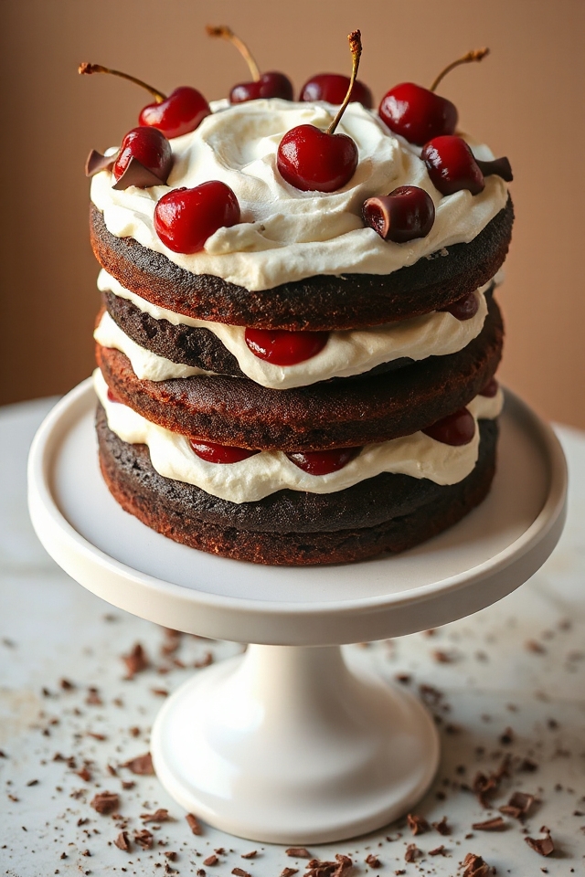 chocolate cherry dessert recipe