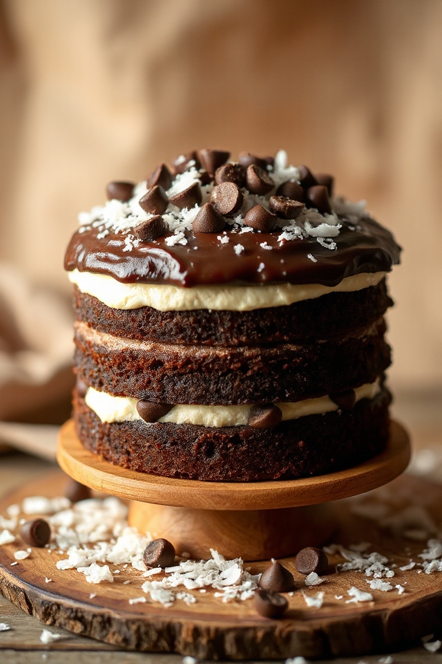 chocolate coconut cake recipe