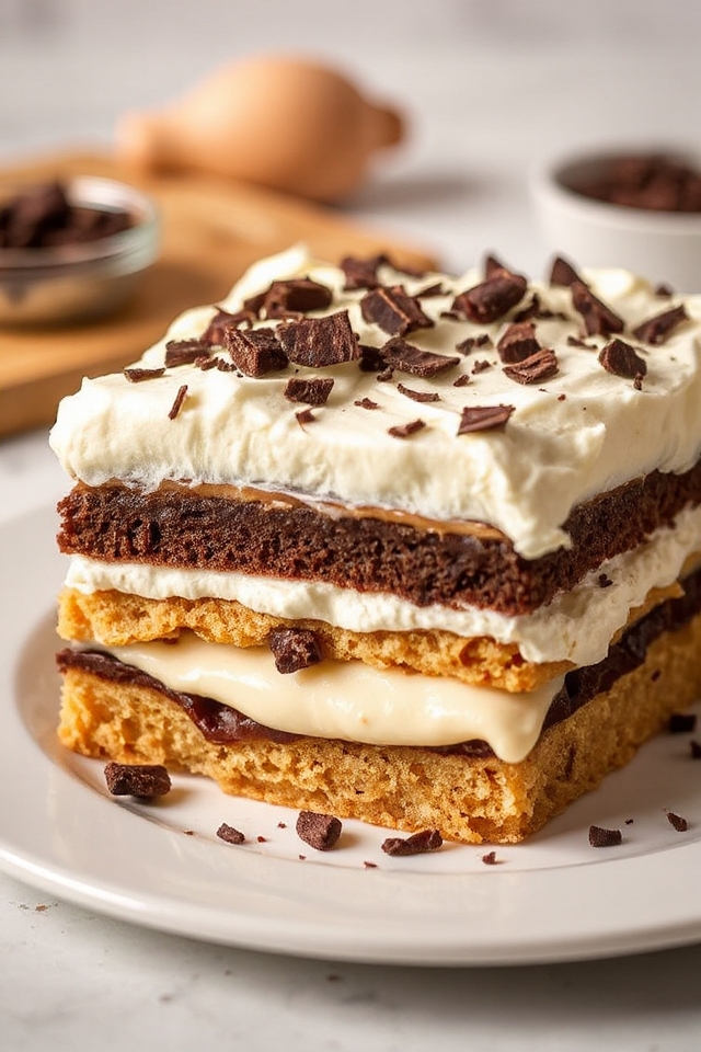 chocolate eclair cake recipe