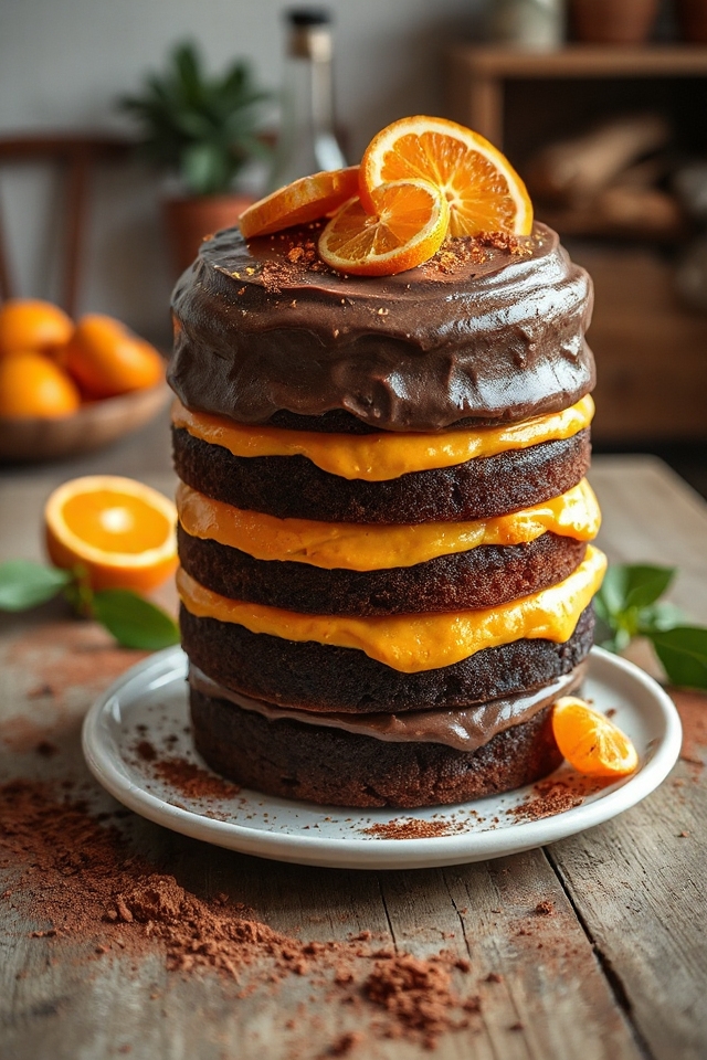 chocolate orange cake recipe