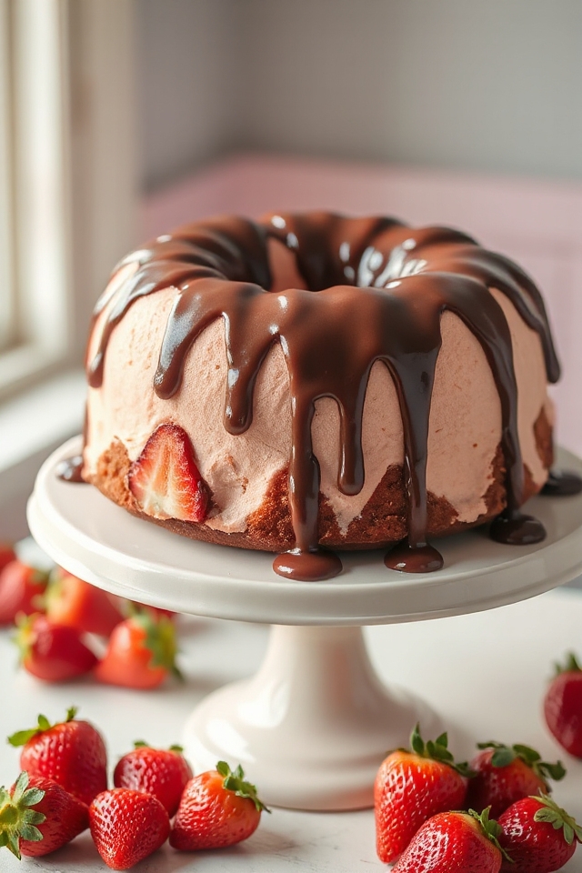chocolate strawberry cake recipe