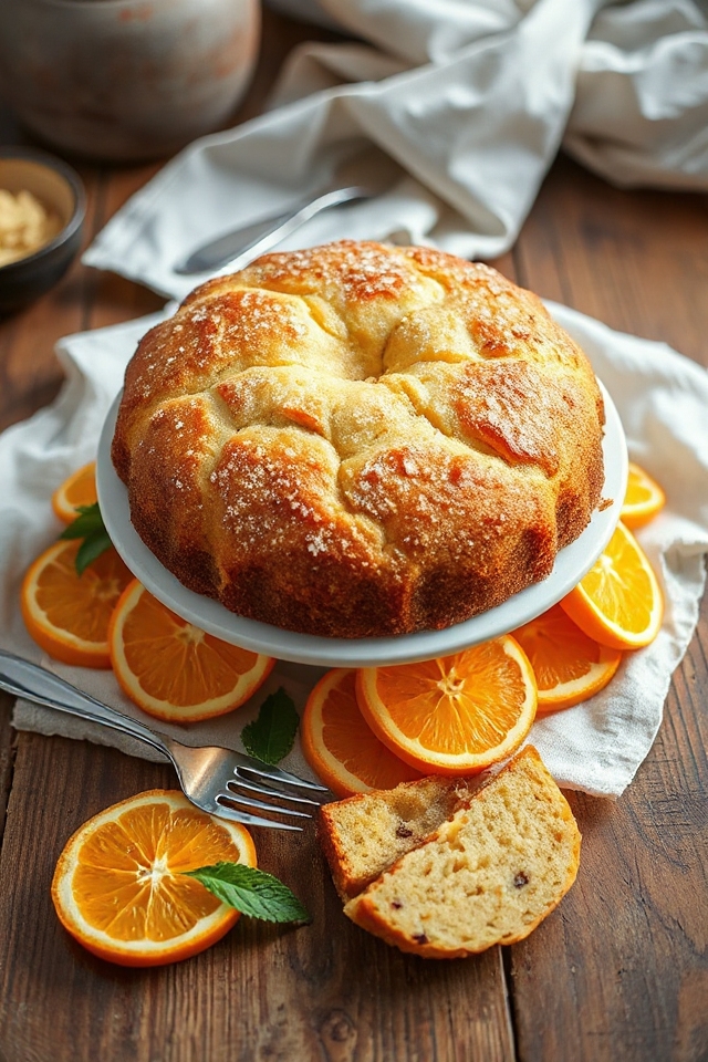 citrusy dessert baking instructions