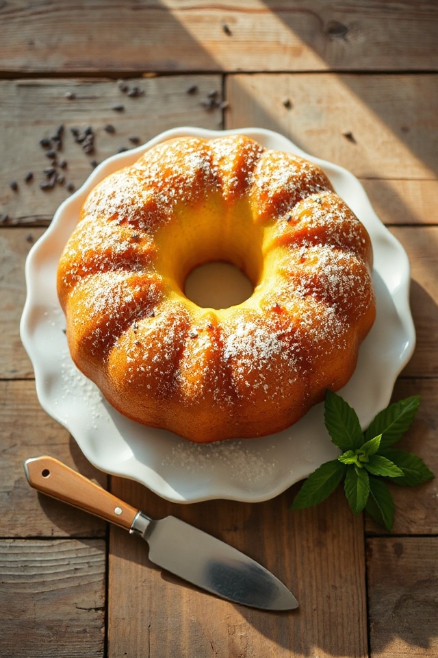 classic buttery pound cake