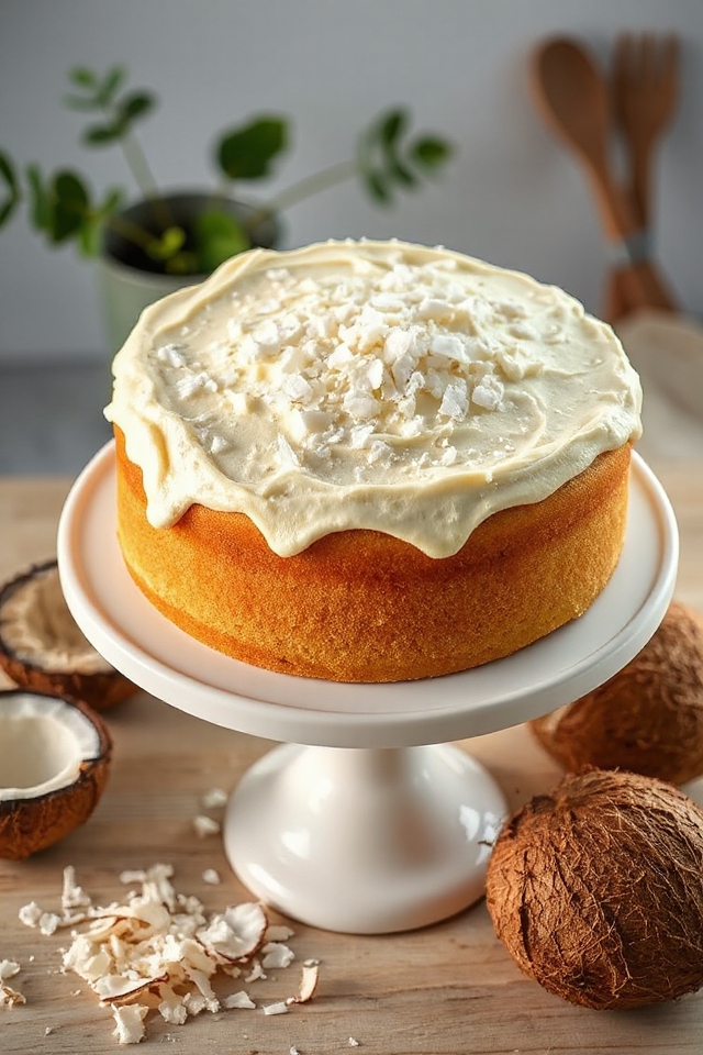 coconut cream cake recipe