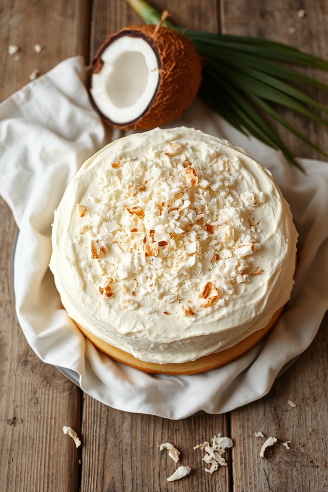 coconut infused dessert cake recipe