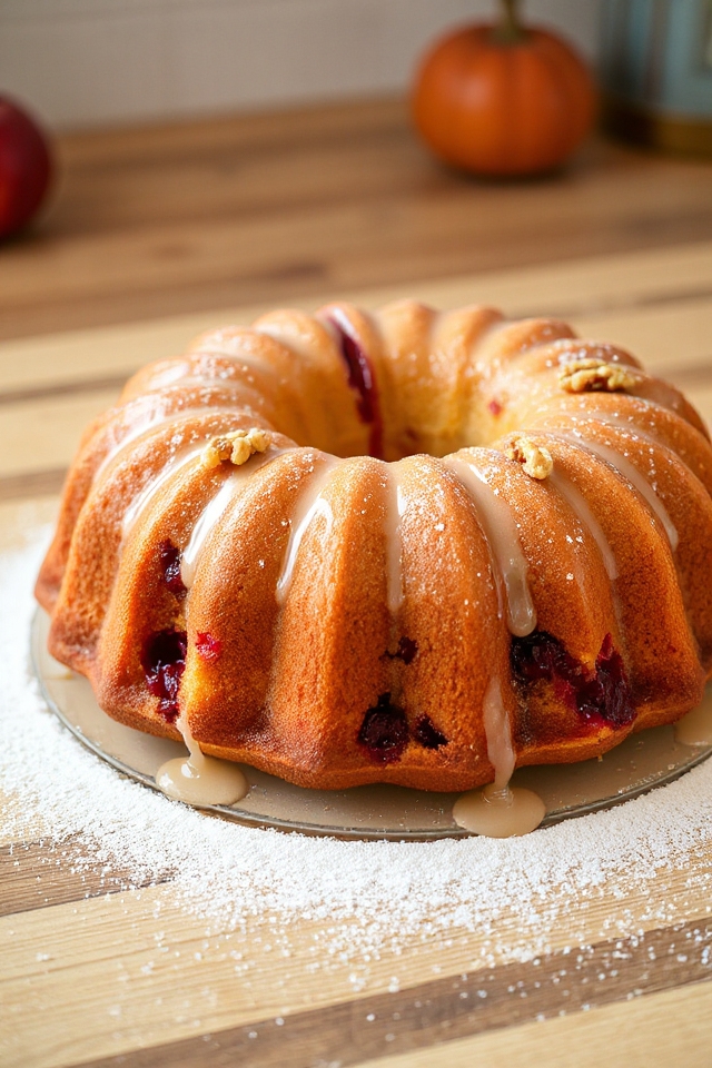 cranberry bundt cake recipe
