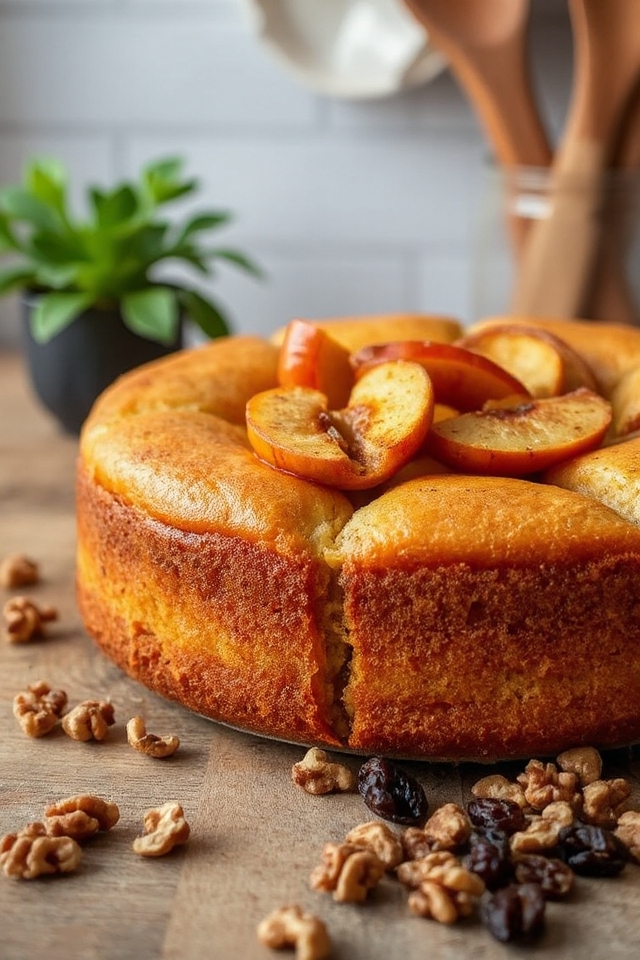 decadent apple cake recipe
