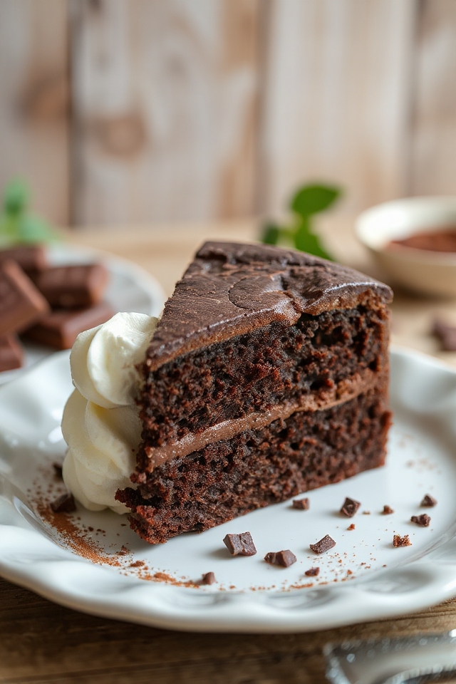 decadent chocolate cake recipe
