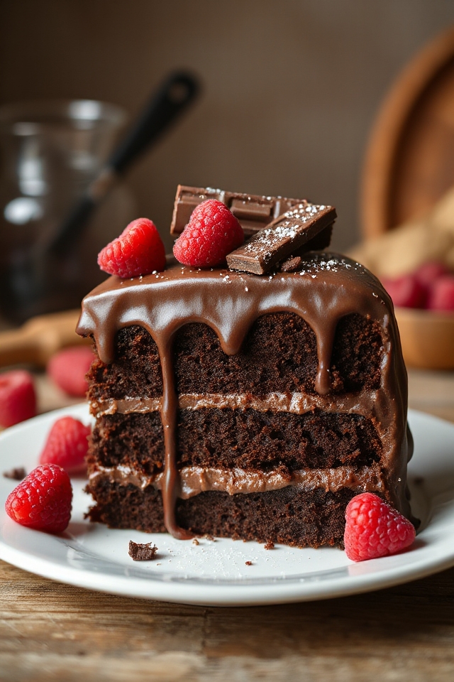 decadent chocolate cake recipe