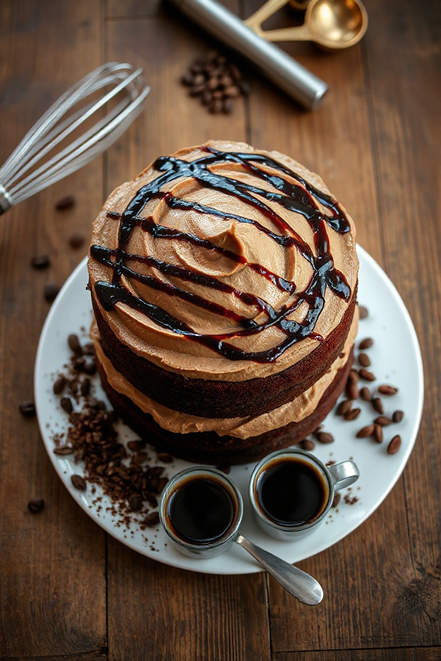 decadent chocolate espresso dessert