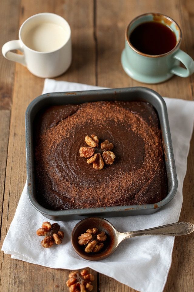 decadent chocolate pudding cake