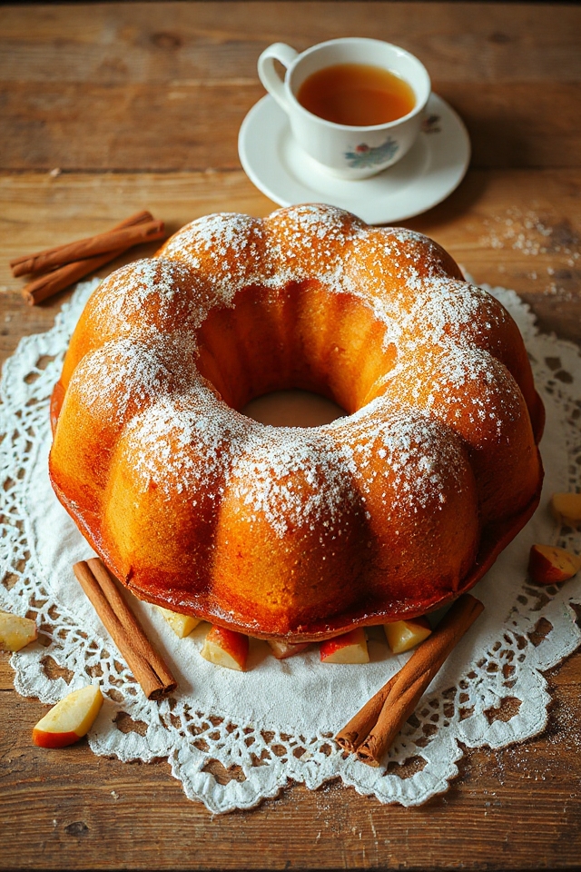 delicious apple bundt cake