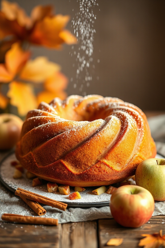 delicious apple spice cake