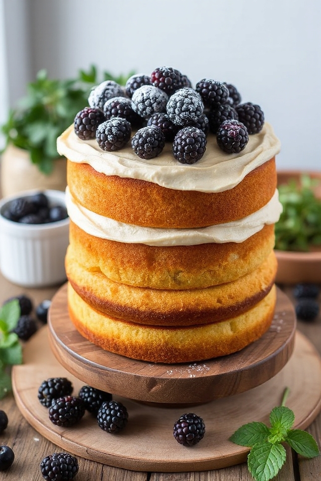delicious blackberry cake recipe