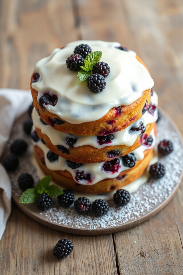 delicious blackberry cake recipe
