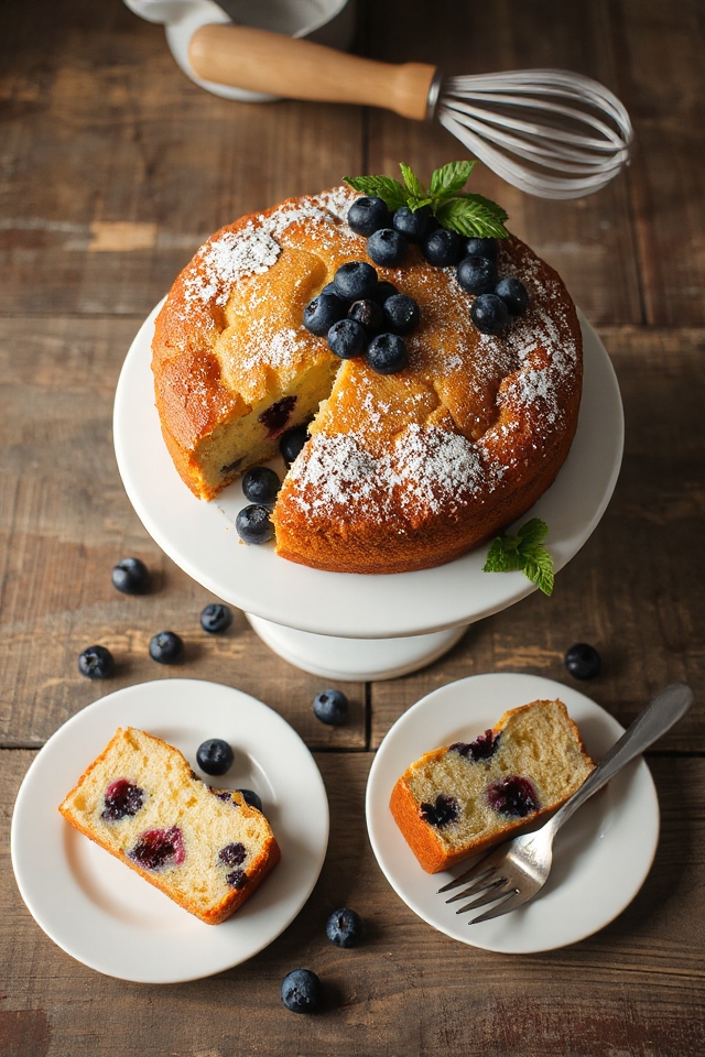 delicious blueberry cake recipe