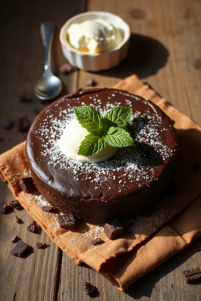delicious chocolate fudge cake