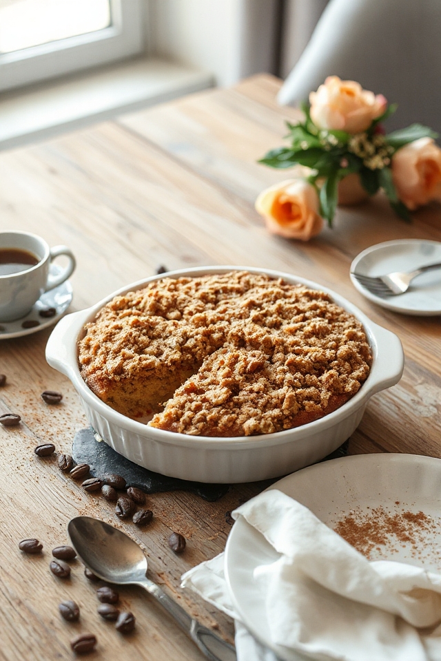 delicious coffee crumb cake