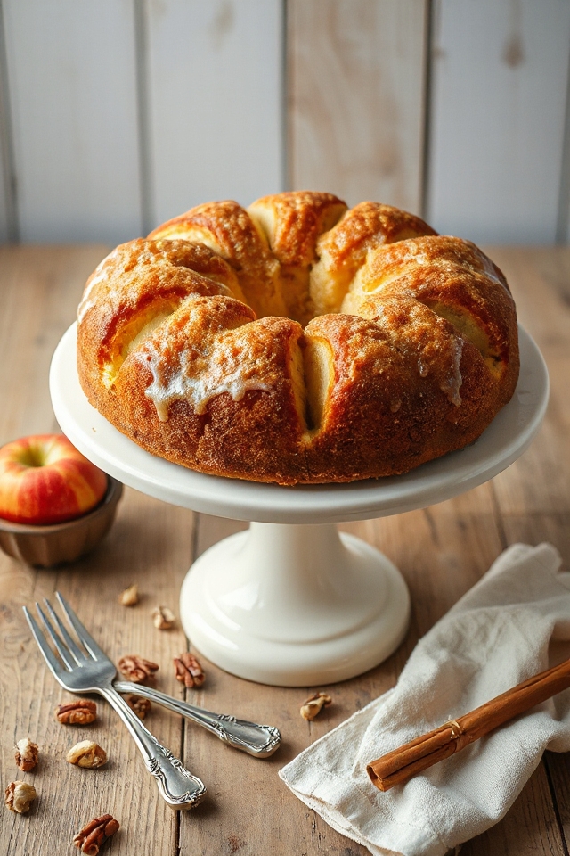 delicious homemade apple cake