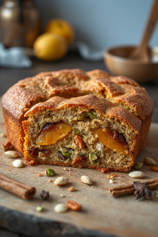delicious homemade spiced cake
