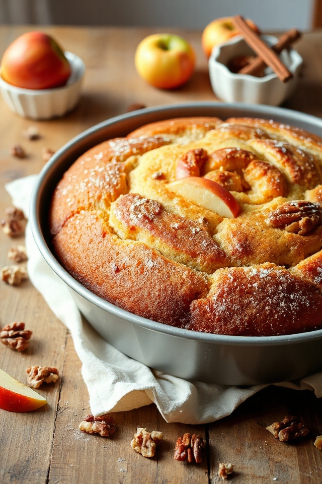 delicious moist apple cake