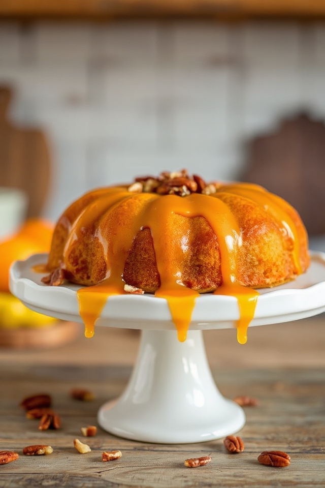 delicious orange juice cake