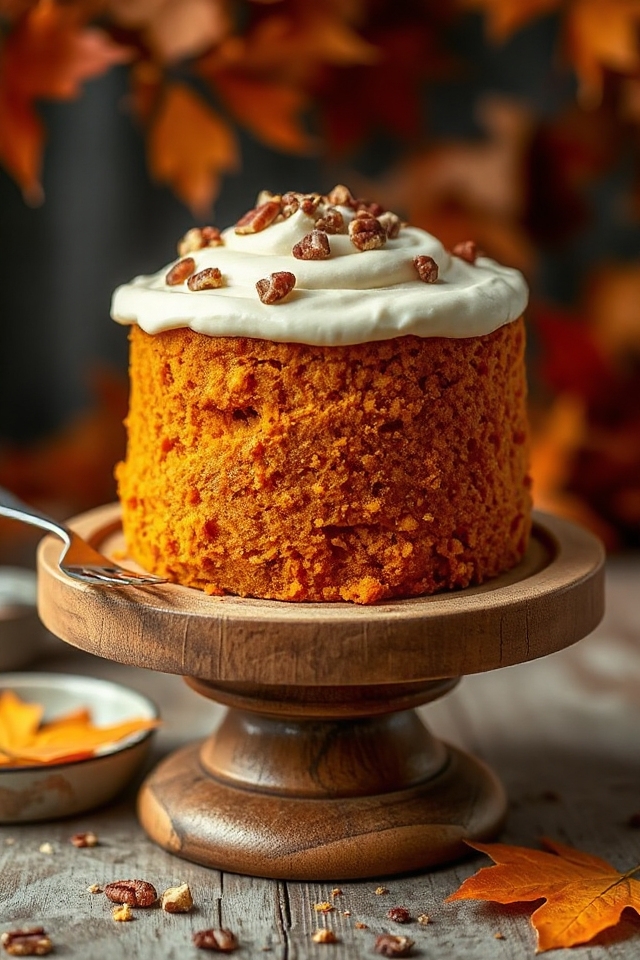 delicious pumpkin cake recipe