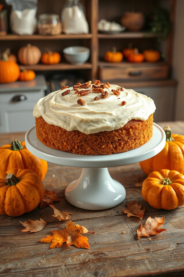 delicious pumpkin cake recipe