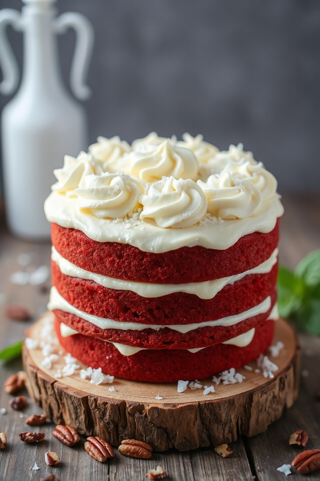 delicious red velvet cake