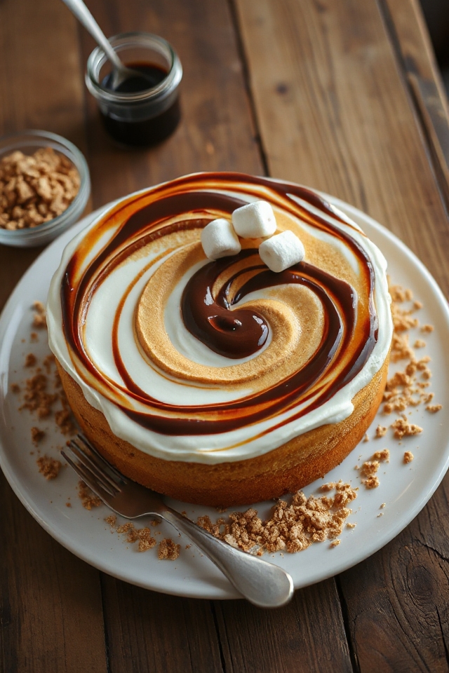 delicious s mores cake recipe