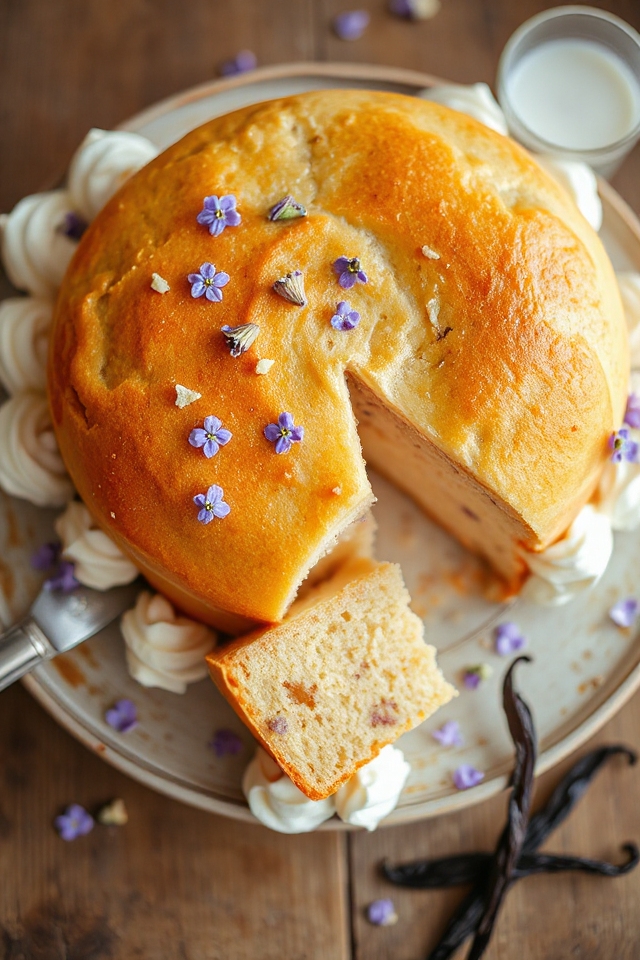 delicious vanilla bean cake