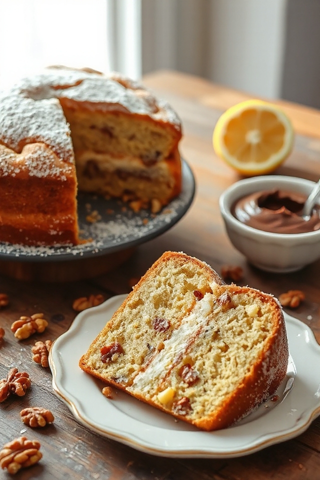delicious walnut cake recipe