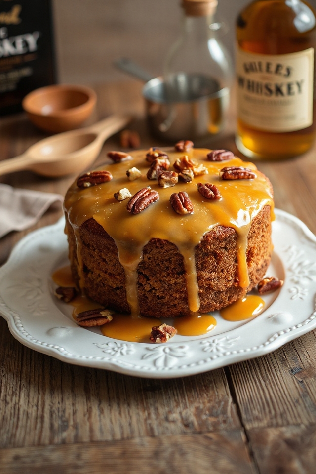delicious whiskey infused cake