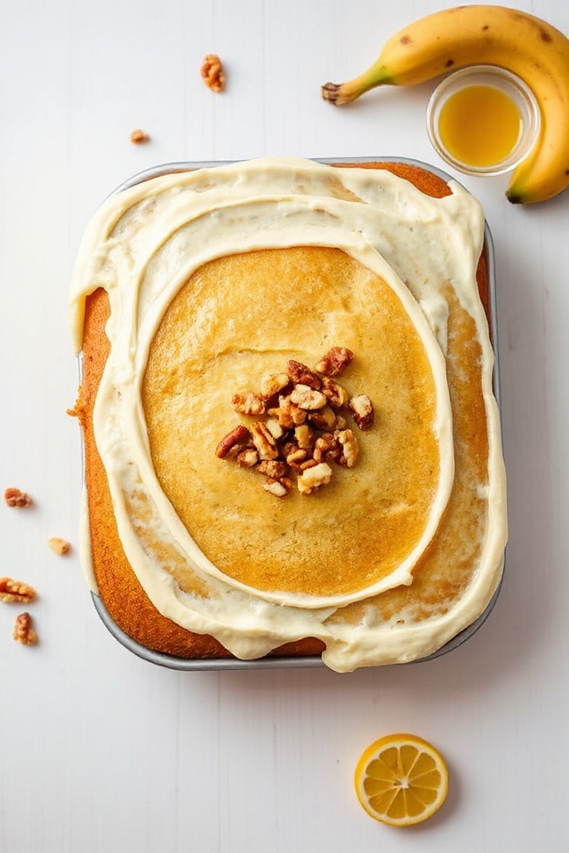 deliciously moist banana cake