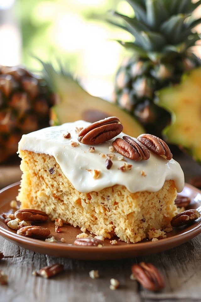 delightful moist pineapple cake